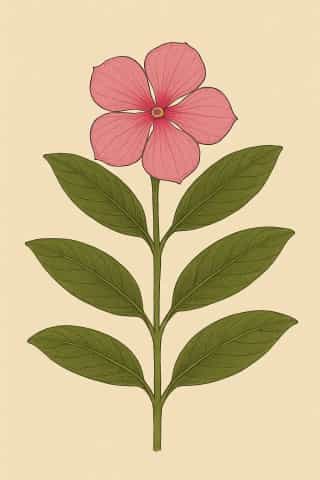 pervenche-de-madagascar